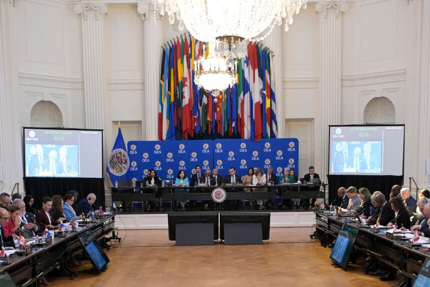 La OEA aprueba resolución que exige elecciones en Nicaragua y liberación de presos políticos