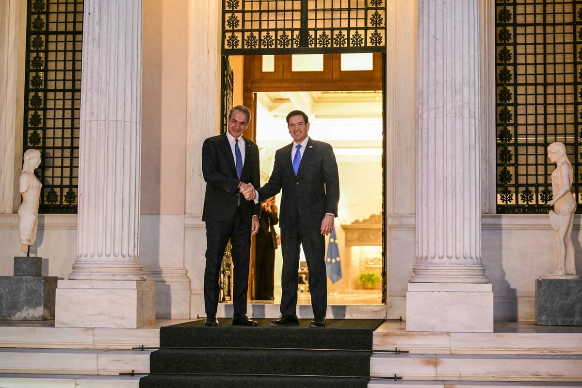 Rubio en Atenas advierte que Occidente se enfrenta a disyuntiva entre soberanía y servidumbre
