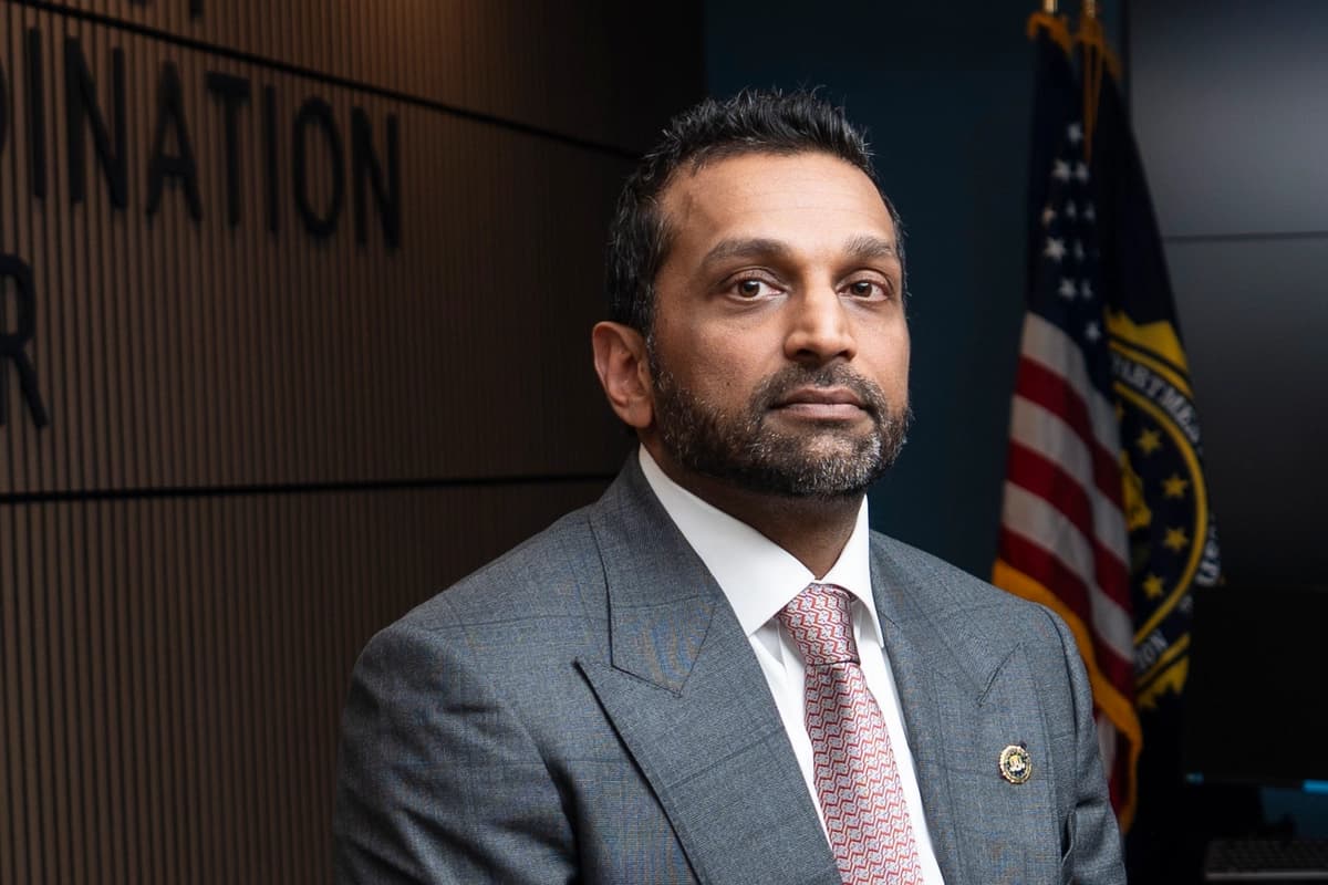 El director del FBI, Kash Patel, en la sede de la agencia en Washington el 4 de agosto de 2026. (Madalina Kilroy/The Epoch Times).