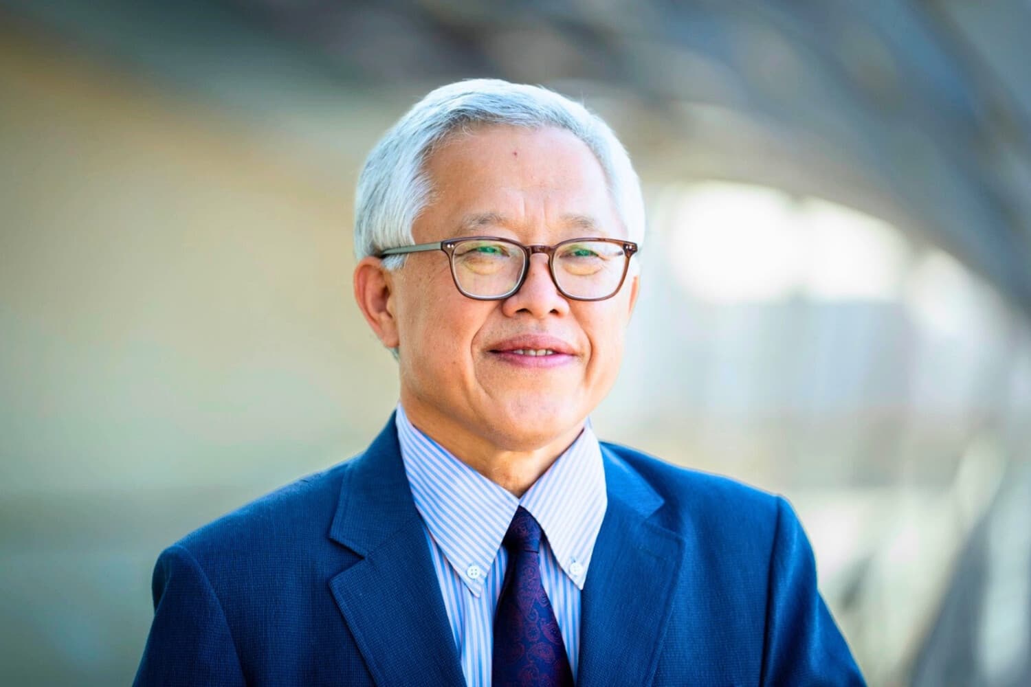 Political prisoner Pastor Ezra Jin Mingri in Washington on September 16, 2026. (Madalina Kilroy/The Epoch Times).