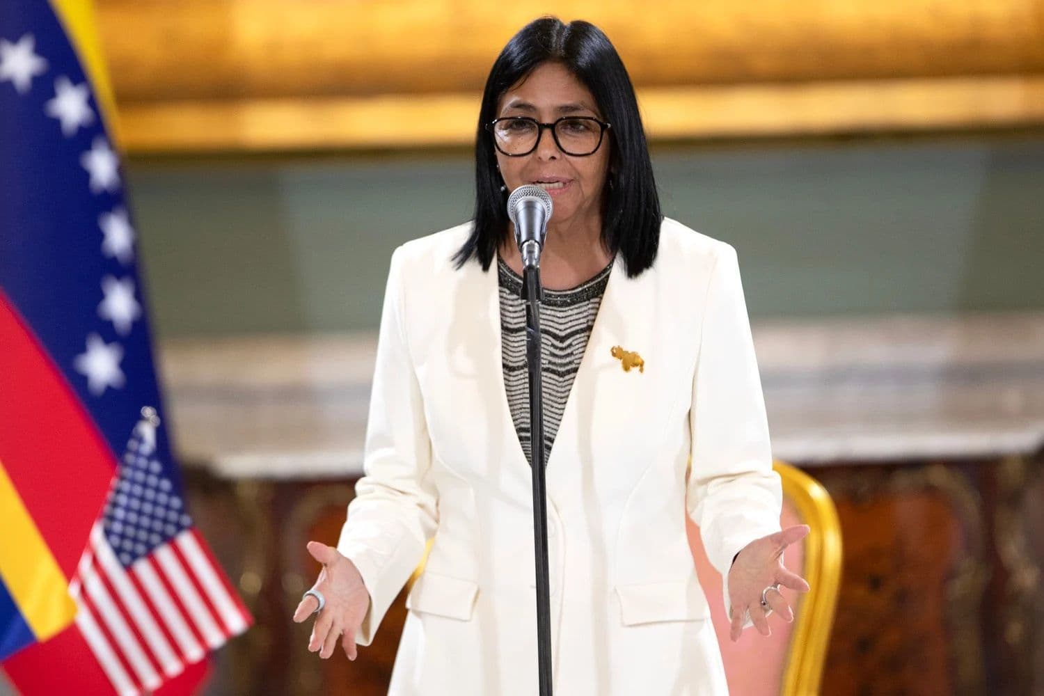 EE. UU. espera que Delcy Rodríguez deje vacante su cargo en Venezuela para 2027
